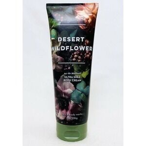 Very Rare RETIRED Bath & Body Works Desert Wildflower Ultra Shea Body Cream 8oz